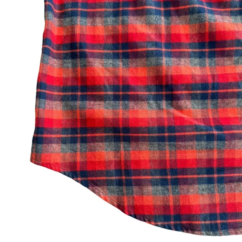 Heimie’s Haberdashery Men’s Shirt Red Plaid Long Sleeve size Large Button Down - Picture 6 of 8